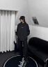 杉努（SHANNU）黑武士冲锋外套男士春秋冬季美式登山户外衣服机能连帽痞帅夹克 745黑色【春秋】-高品质 XL 实拍图