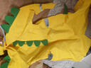 lemonkid儿童雨衣男童女宝宝雨披小学生雨具 乐奇喷火龙连体 XL 实拍图