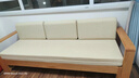 原始原素 实木沙发床 两用折叠小户型多功能可折叠床 米色垫子A5064 实拍图