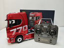 汇纳玩具大货车拖头斯堪尼亚770S卡车模型重卡半挂牵引rc遥控车合金礼物 【正版授权】斯堪尼亚770S拖头红 官方标配(1电池) 实拍图