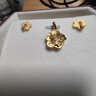 周生生永系列蝶恋花黄金吊坠 足金花衬蝴蝶挂坠不含项链 50454P计价 2.82克(含工费100元) 实拍图