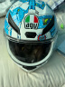 AGV K1S头盔K1摩托车机车全盔四季通用全覆式跑盔男女广角通风透气3C K1S-ROSSI WIN TEST 2017 XL（适合59-61头围） 实拍图