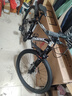 凤凰（Phoenix） 山地自行车成年人男士女士学生变速减震油刹线刹山地车自行车 黑白/铝合金车架/蓝图定位 26寸（身高160-180左右） 30速数字指拨/默认线碟可改油碟 实拍图