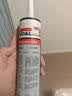 速的奥(SOUDAL)塑钢泥防水防霉耐黄变厨房卫生间填缝胶密封玻璃胶美缝剂 象牙白 醇型哑光803 免胶枪 比利时皇室指定品牌 实拍图