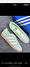 adidas「T头鞋」STADT经典时尚薄底运动板鞋男女阿迪达斯三叶草   浅粉/汉玉白/树脂黄(女生买小半码)   40.5 实拍图