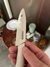 拜格 水果刀家用便携随身宿舍用瓜果刀瓜刨削皮器宝宝辅食不锈钢刀具 米色水果刀2件套 实拍图