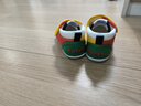 卡特兔宝宝学步鞋春季婴儿鞋宝宝鞋子机能鞋男童鞋女童幼儿室内鞋 红黄蓝-棉纱 22 内长13.5cm 脚长12.5-13.0 实拍图