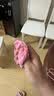 高级感小清新大肠发圈可爱甜美发绳扎头发发饰糖果色女孩头绳头饰 粉色 实拍图