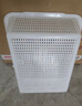固乡 塑料框筐篮子长方形收纳筐加厚整理周转沥水库房配货大号 洗菜篮白色4号筐 360*273*106mm 2个装 实拍图