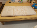 南极人（NanJiren） 水晶绒轻奢床头靠垫北欧纯色卧室床头软包大靠背沙发靠背垫长条枕腰靠可拆洗 米黄色【可拆洗】JY 1.5m床头靠背 实拍图