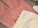 新款女童春秋款卫衣套装时髦秋季长袖卫裤子宝宝运动休闲两件套装 樱花粉 120（建议身高110-120cm） 实拍图