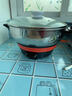 多星山东多星锅家用大容量电热锅蒸煮一体锅多功能电火锅电炒菜炒锅淄博多星电锅多星专卖店 31cm三蒸笼 实拍图