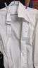 帝宾泽大码白衬衫男长袖加肥加大胖子宽松商务免烫抗皱竹纤维弹力衬衣 实拍图