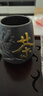 豪祥茶道六君子套装陶瓷功夫茶具用品配件6君子大全泡茶工具茶夹勺刀 新黑陶浮雕茶字茶道桶+佛手茶道 实拍图
