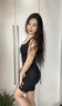 婷美塑身连体衣女收腹提臀美体塑形束腰免穿文胸后脱式体雕瘦身衣 黑L 实拍图