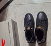 红蜻蜓男鞋春秋休闲皮鞋子男士板鞋潮流厚底户外运动鞋男WTA14154黑色42 实拍图