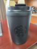 星巴克（Starbucks）经典曜石黑带盖保温杯355ml咖啡杯桌面杯子保冷水杯男士生日礼物 实拍图