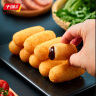 千味央厨 红糖味爆浆糍粑300g*2袋 20个传统油炸点心小吃 早餐食品半成品  实拍图