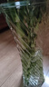初卓北欧风富贵竹玫瑰百合插花玻璃花瓶 30高六角花瓶【斜纹款】 实拍图