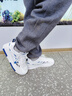 森馬男鞋2025夏季新款休闲鞋增高小白鞋子男士时尚潮流平板鞋男款轻便 Z1189白蓝 39 实拍图
