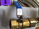 埃美柯266黄铜球阀加厚耐压防爆内螺纹家用自来水阀门球阀开关Q11F-20T DN20=6分 实拍图