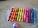晨光（M&G）文具12色可水洗学生丝滑彩绘棒油画棒儿童蜡笔幼儿画画涂鸦绘画用品含笔刷AGMY3272生日礼物 实拍图