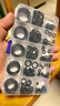圆盟（XUNMENGR）现货O型圈修理盒耐高温氟胶耐油丁腈橡胶圈硅胶胶圈丁晴O形密封圈 丁晴通用套盒（15种/200个） 实拍图
