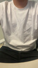 Mr.Bu布先生新疆长绒棉短袖T恤男士纯棉情侣小白T春夏季打底衫纯色衣服 【纯正棉感T】白色圆领 3XL (190) 实拍图