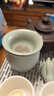 汝道 汝窑茶漏斗茶滤过滤网复古开片汝瓷茶隔陶瓷功夫茶具配件滤茶器 汝窑悠然上层过滤 实拍图