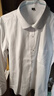 凡客诚品衬衫男商务易打理纯色西服正装衬衣男士白衬衫 长-纯白色 38 实拍图