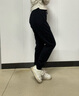 安踏运动长裤女裤夏季黑色透气休闲运动裤针织卫裤跑步收口束脚裤子 【常规款】黑色斜插口袋束脚裤-1 L /170 实拍图