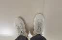 阿迪达斯（adidas）三叶草Yeezy 450 火山小笼包灰白椰子450饺子鞋H68038 UK7.5码41 实拍图