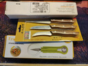 十八子作食品雕刻刀具 雕花刀菜品水果雕刻刀 专业厨师雕刻刀三件套 SDF-3 实拍图