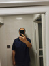 迪卡侬（DECATHLON）Polo衫男女运动T恤夏翻领男短袖宽松半袖公司工服速干T恤 男款-藏青 2XL 实拍图