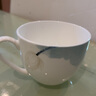 国玥骨瓷马克杯中式早餐杯家用咖啡杯碟办公室下午喝茶茶杯 荷和美美早餐杯1个 实拍图