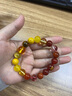 龙虎山红玛瑙五行水晶手串补缺喜用金水水木火磁场平衡手链转好运 祝福款手串【补火土】五行缺火土 珠子直径1.0cm适合手围16CM左右 实拍图
