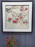 琅櫃坊石榴柿子寿桃挂画国画手绘工笔花鸟画餐厅玄关装饰画美协名家 A-好事近 画芯加框90*90CM 实拍图