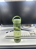 乐扣乐扣冷泡茶杯 Tritan运动水杯塑料杯男女夏天健身杯子便携随手杯简约 黑色 610ml 实拍图