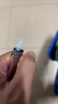 华酷蓝焰金属防风打火机直冲可充气加厚企业定制家用创意饭店超市 渐变漆 H16 10支 实拍图