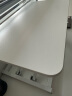 全品屋升降电脑桌站立办公书桌显示器升降支架台式工作台桌 【七档手动升降】-象牙白 健康办公 实拍图