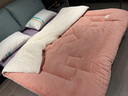 南极人（home）牛奶绒被子冬季双面加绒厚秋冬被棉被单人宿舍被芯盖被春秋垫被褥 TT浅灰【双面加绒 3秒速暖】 150*200cm/4斤 实拍图
