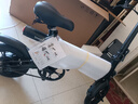 BAICYCLE小白电动自行车折叠便携超长续航锂电池通勤代步电瓶车成人助力小型迷你电动单车男女 S2黑色纯电30km(旧款不支持上牌) 实拍图