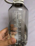 乐扣乐扣（LOCK&LOCK）夏季tritan塑料杯运动水杯大容量水壶学生男女士健身水壶 白色ABF690WHT-1 1000ml 实拍图