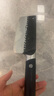 三本盛日本进口菜刀家用切片刀砍骨刀手工锻打厨师刀传统中式厨房刀具 中华菜刀：斩切刀【黑色柄】 实拍图