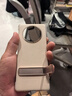 华为原装Mate X5多向支架素皮手机保护壳典藏版防摔原厂手机壳耐磨 Mate X5多向支架素皮保护壳-金色 实拍图