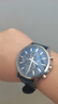 卡西欧（CASIO）商务休闲日韩手表男士太阳能闹钟防水钢带皮带石英腕表送男友礼物 EFB-670SBL-2A太阳能+蓝宝石镜面 实拍图