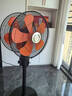 方帅（FOSHUAI）【25升级新款】双头电风扇360度旋转双向风扇20寸落地扇大排档饭店大功率工业车间仓库使用电风扇 501-16寸橙色机械款-360度旋转-可单面控制 实拍图