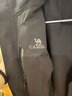 骆驼（CAMEL）户外冲锋衣三合一可拆防水登山服3514幻影黑,男女款XS 实拍图