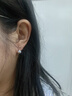 潮宏基 珍缀珍珠18K金耳钉女士玫瑰金耳饰送女友生日礼物TK F 一对款 实拍图