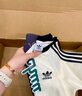 adidas休闲简约三条纹梭织立领夹克外套男装阿迪达斯官方三叶草 深蓝 L 实拍图